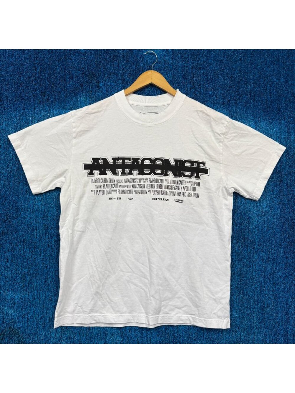Playboi Carti "Antagonist" Graphic T-Shirt Size Large
